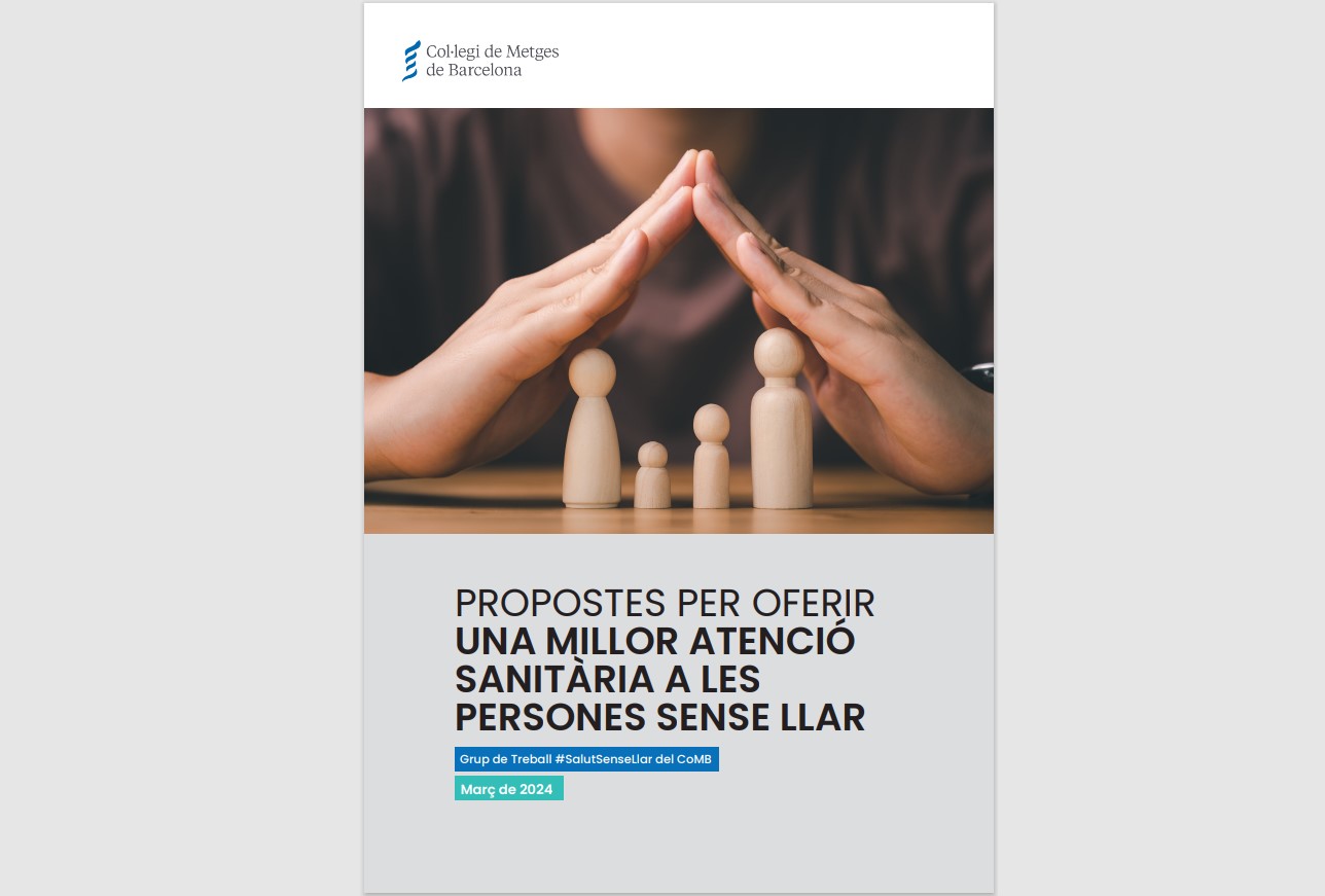 El CSI participa a un document per millorar l'atenció a persones sense llar